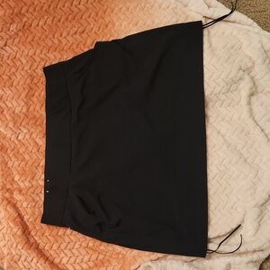 XL Black Columbia Nylon Skort